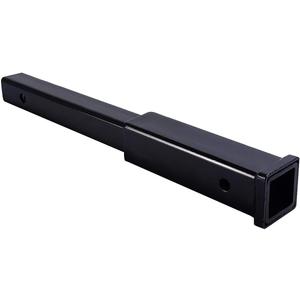 Fullwatt 18" Trailer Hitch Extension for 2-Inch Receiver Tube Extender Receiver Extension Tube Extenders 5/8" Pin Hole 4000 LBS Capacity