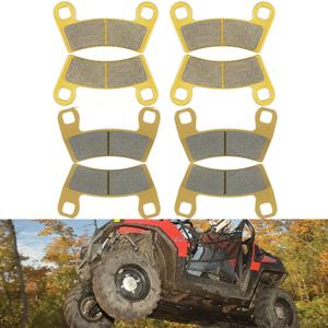 Camoo Parking Brake Pads, Heavy Duty Front & Rear 8X Brake Pads For Polaris Razor RZR 570 RZR 800 RZR 900 RZR 1000 RZR S 800 900