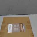 Valea Home Linen Valance for Kitchen Rod Pocket Rustic Farmhouse Crude Window Curtain Valances 18 inch Length for Bathroom Living Room, Natural, 1 Panel