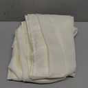 1 Pack White Tablecloth 60 x 102 Inch Rectangular Table Cloth for 6 Foot Rectangle Tables, Wrinkle Resistant Washable Polyester Fabric Table Covers for Wedding Party Banquet Buffet and Camping