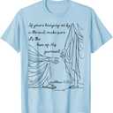If You're Hanging On By A Thread Make Sure It's The Hem T-Shirt (Small, Baby Blue)