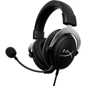 HyperX CloudX, Official Xbox Licensed Gaming Headset, Compatible with Xbox One and Series X|S, Memory Foam Ear Cushions, Detachable Noise-Cancelling Mic, in-line Audio Controls,Black/ Silver (Wired)