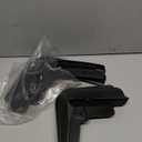 4Pcs Rubber Mudguard Mudflaps for Pickup Trucks Front and Rear Set Weatherproof Plastic Splash Guards Easy Installation Compatible with Vehicle Wheels