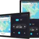 JOYING Double Din Car Stereo Manual Rotation Car Radio 15.1 inch Android 13 Head Unit 8GB+128GB with CarPlay & Android Auto, Mirror Link, AM/FM, Bluetooth(JY-UTD15N8-MR)