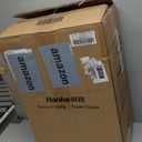 Hanke Top Opening Carry On Luggage, 20 Inch All-PC Aluminum Frame Wide Handle Luggage, Hard Shell Trunk Suitcase with Spinner Wheels, TSA Airline Approved (Jet Black, 40L)