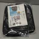 2 x Electronics Charger Organizer - Travel Cable Case for Cords, Chargers, and Tech Accessories (Black)