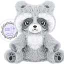 SuzziPals Heatable & Coolable Raccoon Stuffed Animal, Microwavable Heating Pad Plushies for Soothing & Relaxation, Heated Stuffed Animals with Lavender Scented, Raccoon Gifts