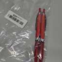 PILOT Precise V5 RT Refillable & Retractable Liquid Ink Rolling Ball Pens, Extra Fine Point (0.5mm) Red Ink, Pack of 2 (26082)