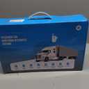 RV Camera System with Carplay Android Auto, 10.36" Monitor with MirrorLink DVR Voice Control Navigation + 1080P 4 Night Vision Waterproof Backup Camera System for RV Trailer Camper Semi-Truck