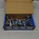 3/8"x3" Toggle Bolts (12 Pcs) 3/8 inch Wall Anchors for Drywall Heavy Duty, Butterfly Anchor Bolt for Hollow Wall, Sheetrock, Ceiling