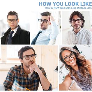 CCVOO Reading Glasses for Women/Men, Eyeglasses, Blue Light Readers for Women/Men, Computer Eye Glasses, Cheaters +2.50