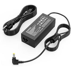 65W Laptop Charger for Toshiba Satellite C55 C55D C655 C855 C855D L55 L745 L655 L755 P755 S55 S55T A105 A215 A505 A665; PA3822U-1ACA, PA3917U-1ACA, PA5177U-1ACA, PA5178U-1ACA Power Supply Cord