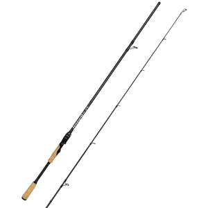 Jenseits Fishing Rods, Carbon Fiber Spinning & Casting Poles, Saltwater Resistant Guides, 7'-Portable 2-Piece & Telescopic Designs, Cork/EVA Grip for Bass Trout Inshore & Surf, 7'0"-Medium Heavy-XFast-2PC