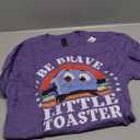 Be Brave Little Toaster Positive Classic 80s and 90s Retro T-Shirt M