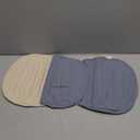 haakaa Muslin Burp Cloths for Baby, 100% Organic Cotton, Large 22.8''x11.4'', 2pcs (Wheat + Barley)