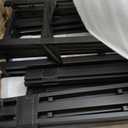 King Box Spring Bed Base 9 Inch, 3000lbs Heavy Duty Box Spring King Size Metal Mattress Foundation, Tool-Free Easy Assembly, Noise Free