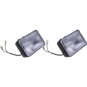 Lamp, Work Light D132681 D132682 Compatible for Case Backhoe Loader 580K 580L 580SL 590 580SK 590SL 590L 570LXT 580SM+ 590SM+