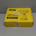 Cordless Impact Wrench 1/2 inch for Dewalt 20V Battery, 1000/1200N.m Impact Driver High Torque Brushless Electric Impact Gun Includes LED Work Light Variable Speeds for Car/Truck RV/Mower