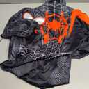 Ouyniei Halloween Mens Jumpsuit 3D Print Bodysuit with Headwear Mask for Adults (XL)