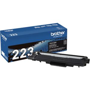 Brother Genuine TN223BK, Standard Yield Toner Cartridge, Replacement Black Toner, Page Yield Up to 1,400 Pages, TN223, Amazon Dash Replenishment Cartridge