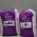 Poise Incontinence & Postpartum Pads for Bladder Leaks, 4 Drop Moderate Absorbency, Regular Length, 132 Count
