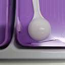 ARTDOT 30-Piece Stackable Tray Set Diamond Art Kits for Adults, Interlocking Diamond Painting Accessories and Tools(Purple)