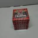 8 x HEXMOZ Badminton Christmas Ornaments 2025 - Cool Badminton Gifts for Boys, Girls - Sports Christmas Ornaments for Fans, Players, Coaches - Acrylic Holiday Ornaments, Gift Exchange Ideas