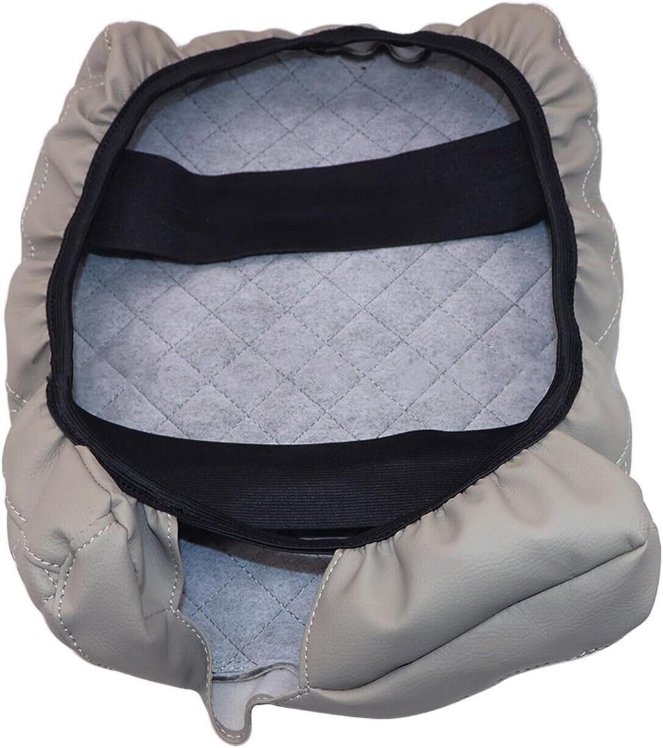 Car Spare Accessories Leather Center Console Lid Armrest Cover for Ford F150 2015-2022