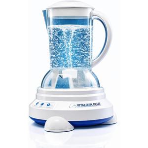 Vitalizer Plus-Hexagonal Oxygen Water Maker with Mineral Cube -Alkaline Ionizer Water Raw Food Naturopathic Clean Homeopathic