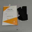 ONE-BELT No Show Invisible Elastic Belts for Women & Men 1.30" inch adjustable Non Slip Zero Bulk. Designed in USA. (Standard (Fit Waist Size Up to 50"), Matte Black - Black)