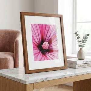 Wooden Red Photo Frame