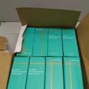 YOUKE OLA 16 Pack Rainbow Plated Stainless Steel Tumbler Straight Double Wall Powder Coated for Laser Engrave, 20oz Black To Iridescent