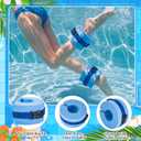 Hungdao 5 Pcs Water Aerobics Equipment Pool Exercise Foam Set, Light Blue