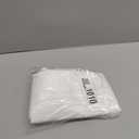 LIGICKY Long Lumbar Pillow Cover 16x36 inch White Velvet Black Rope Edging Throw Pillow Covers Decorative Rectangular Body Pillow Case Accent Textured Cushion Cover for Bed Couch (Cover Only)