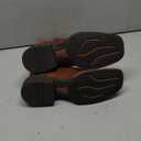 SUREWAY Western Boots For Men - Mens Square Toe Cowboy Boot,Oil/Slip Resistant,Durable Fashionable Classic Pull on 10 Inch Wellington Boots - Soft Toe Work Boots, Size 8