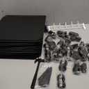 HOMIDEC Closet Organizers and Storage, 9 Cube Storage Organizer, Portable Closet Organizer Cubes Shelves for Clothes, Bedroom, Kids Room, Bathroom, Wardrobe, Garment Racks, Black (Large)