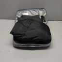 Orzbow Universal Footmuff for Stroller, Winter Warm Baby Stroller Bunting Bag, Waterproof Windproof Warm Polar Fleece Lined for Toddler Stroller Sleeping Bag, Black (Large)