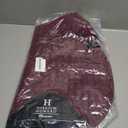Harrison Howard All-Purpose Saddle Pad Suede Saddle Pad for Horses Use During Everyday Riding (Burgundy)
