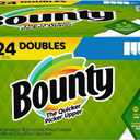 Bounty Select-A-Size Double 2-Ply Paper Towels, 98 Sheets Per Roll, Pack of 12 Rolls (110 Count (Pack of 12), White)