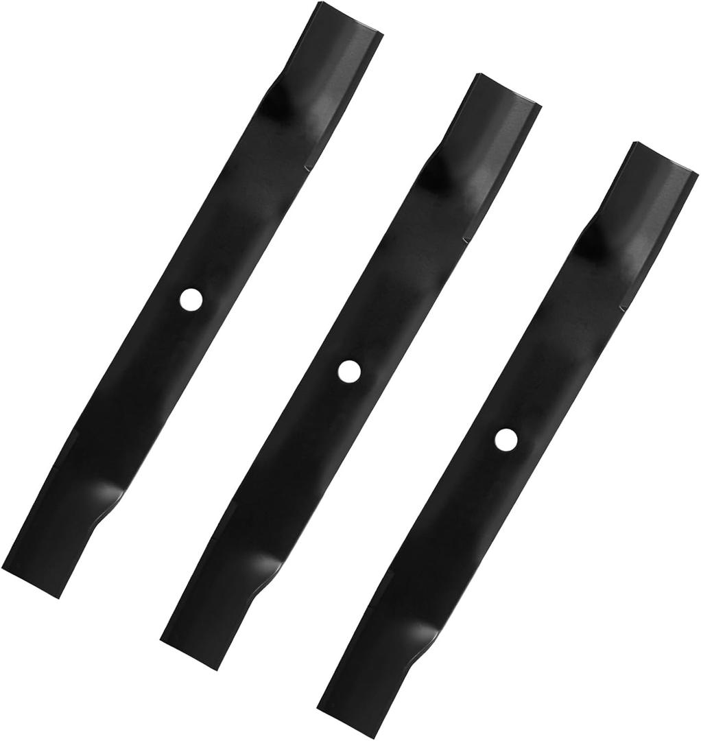 (3PCS) 115-2454-03 115-9650-03 High Lift Blades - Replace OEM 115-4999 115-4999-03 - Fits Toro TimeCutter HD Titan ZX5400 ZX5420 MX5400 Exmark Quest E-Series S-Series Lawn Mower - For 54 Inches Deck