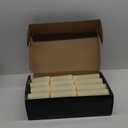 Set of 24 Waterproof Outdoor Flameless Candles, LED Candles with 4 Remote and Timer,(H 4" 5" 6" x D 2.2"),for Halloween Wedding Festiv