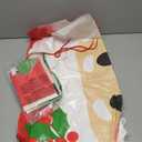 JOYIN 3 PCs Christmas Jumbo Gift Bags with Gift Tag, Xmas Plastic Giant Wrapping Present Bag, Huge, Resuable Large Santa Bag for Holiday Presents, Gifts Decorations