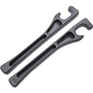 2PCS Car Seat Gap Filler Organizer - No-Drop Car Seat Gap Plug with Storage Slot - Soft Foam Multifunctional Seat Guard for Cars & SUVs | Truck | Universal Fit, Black