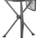 Portal Tall Folding Tripod Stool for Outdoor Camping Walking Hunting Hiking Fishing Travel, Support 225 lbs