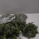 6FT Real Touch Cedar Garland - Artificial Christmas Garland Fake Green Faux Thick and Lush Pine Needles Garlands for Table Fireplace Mantle Holiday Home Indoor Outdoor Decor