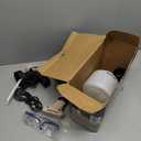 1000W HVLP Paint Sprayer High-Efficiency Electric Spray Gun with 6 Nozzles,Variable Patterns Adjustable Flow, 47oz (1400ml) Detachable Container,Easy to Clean for Home Improvement Projects Battlefield