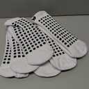 Lux Dual Grip Socks - Soccer Grip Socks for Men and Women. GripArray Performance & Comfort White No Size
