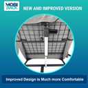 Electric Lifting Backrest for Bed by Mobi-Back, Medical Back Pillow with Electric Pump System, Used by Pregnant Women, Elderly for Sit-Up in Bed - Gen 2.