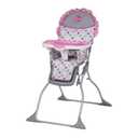 Disney Baby Simple Fold Plus High Chair, Minnie Dot Fun