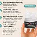 Eye Candy White Resin Pigment Paste Satori White (3 oz) | Create Cells and Lacing | Epoxy, Resin Art Paste | Opaque Tint | Highly Pigmented